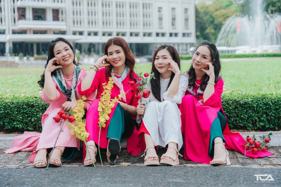 những chỗ chụp ảnh tết đẹp ở địa điểm TPHCM