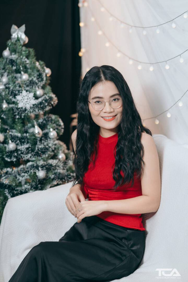 những kiểu chụp hình noel đẹp