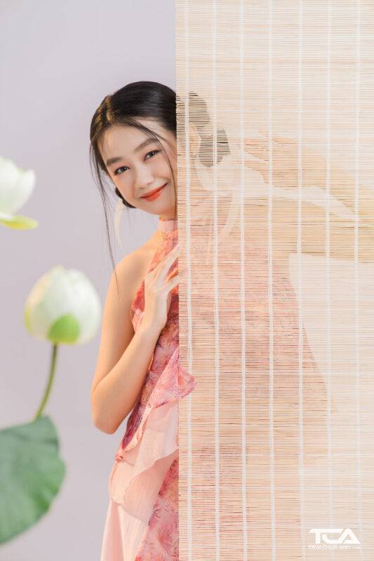 cách trang trí góc cảnh chỗ chụp ảnh tết