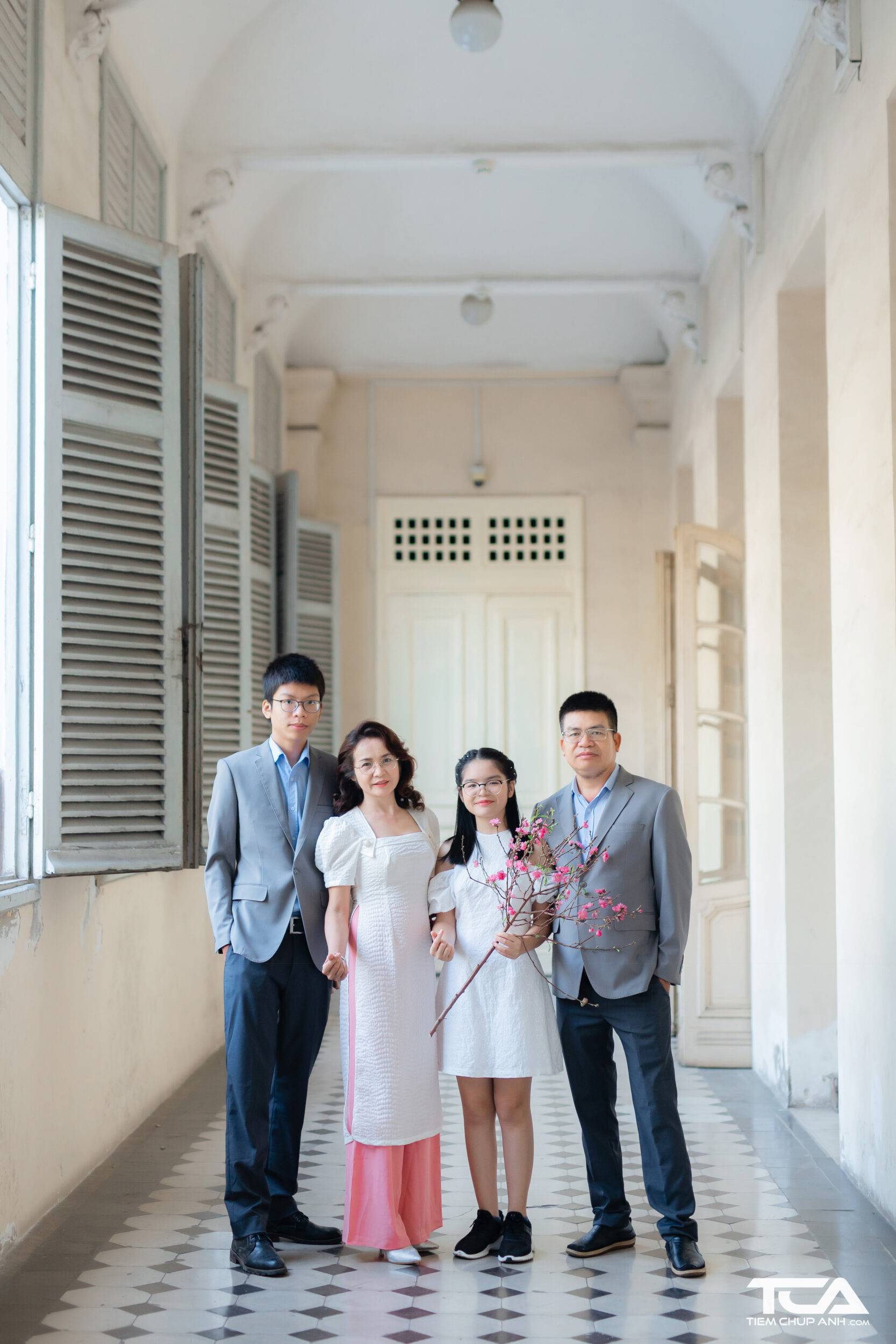 mẫu chụp ảnh gia đình đẹp