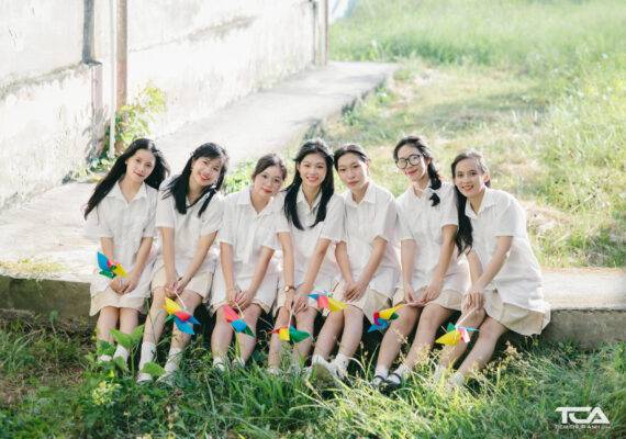 các kiểu chụp ảnh tập thể lớp đẹp