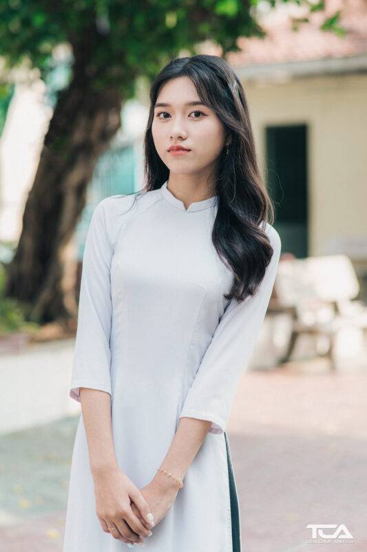 làm tóc chụp kỷ yếu cho tóc ngắn