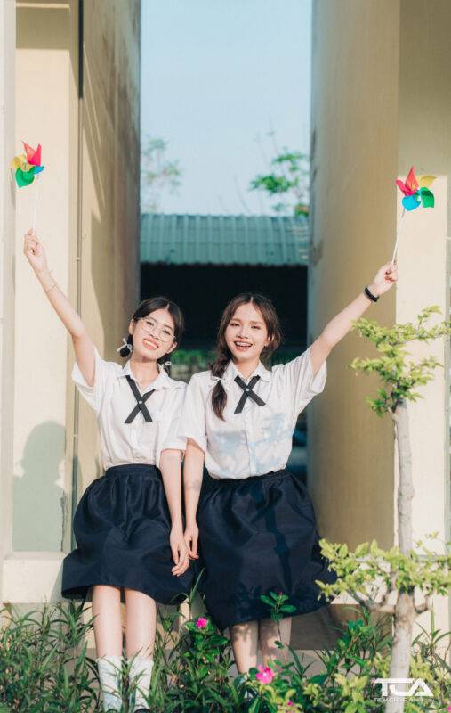 kiểu tóc đẹp để chụp kỷ yếu