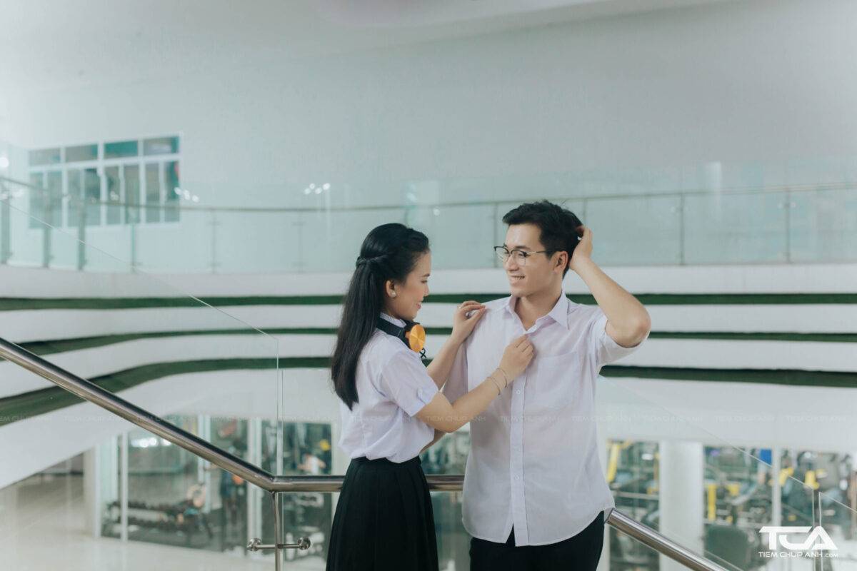 chụp ảnh kỷ yếu cùng ny