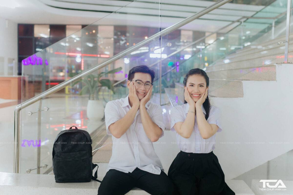 chụp ảnh kỷ yếu cặp đôi