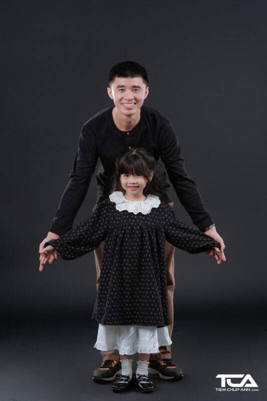 những kiểu chụp hình gia đình đẹp