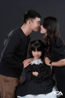 những kiểu chụp ảnh gia đình đẹp