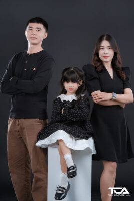 chụp hình gia đình đẹp