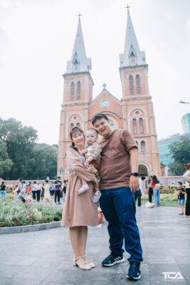 kiểu chụp hình gia đình đẹp